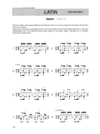 Roots In Rhythm Batterie - Arjen Oosterhout - Partition - Batterie